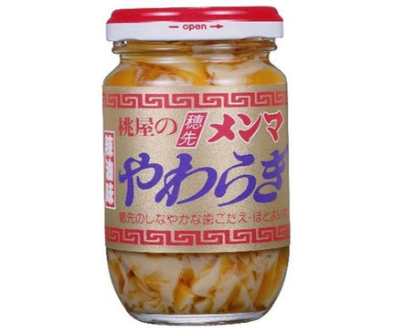 Momoya Hosaki Menma Yawaragi (Chili Oil Flavor) 115g bottle x 12 pieces [Shipped in Japan]