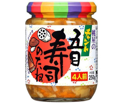 Momoya Chant Gomoku Sushi Seeds 250g jar x 6 pieces [shipped in Japan]