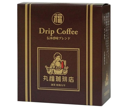Marufuku Coffee Store Drip Coffee Traditional Flavor Blend 50g (10g x 5P) x 12 Bags [Shipped in Japan]