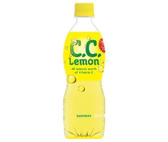 Suntory C.C. Lemon [For hand sale] 500ml plastic bottle x 24 pieces [Shipped in Japan]