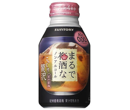 Suntory Non-alcoholic plum wine 280ml bottle can x 24 bottles [shipped in Japan]