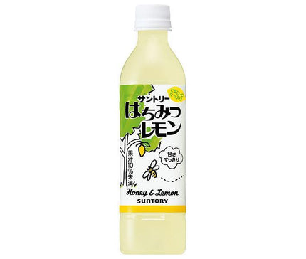 Suntory Honey Lemon 470ml plastic bottle x 24 pieces [shipped in Japan]