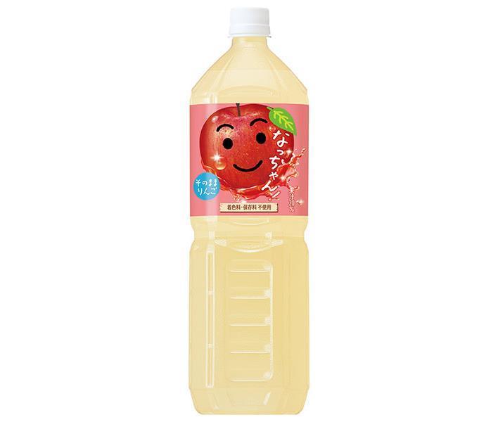 Suntory Nacchan Apple 1.5L plastic bottle x 8 pieces [shipped in Japan]