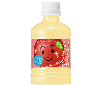 Suntory Nacchan Apple 280ml plastic bottle x 24 pieces [shipped in Japan]