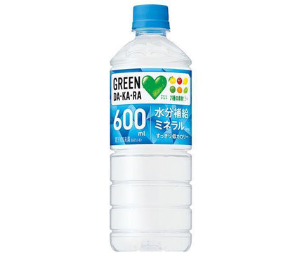Suntory GREEN DAKARA [For vending machines] 600ml plastic bottles x 24 pieces [Shipped in Japan]