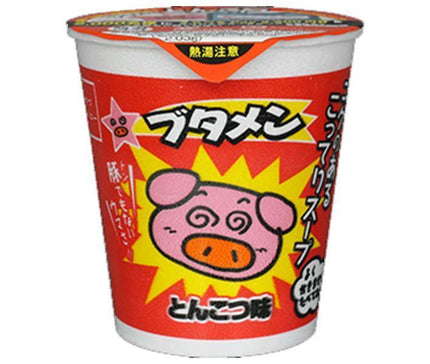 Oyatsu Company Cup Butamen (Tonkotsu) 35g x 15 pieces [Shipped in Japan]