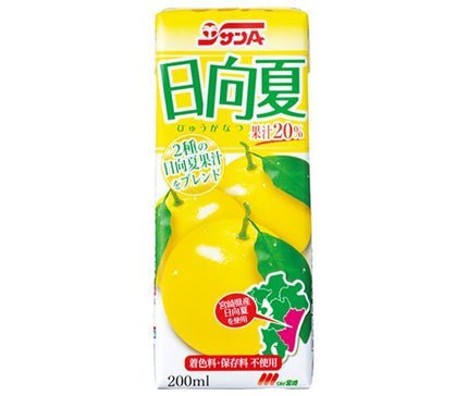 Sun A Hyuganatsu Drink 200ml paper pack x 24 pieces [shipped in Japan]