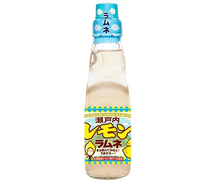 Saito Beverage Industry Setouchi Lemon Ramune Bouteille de 200 ml x 30 bouteilles 