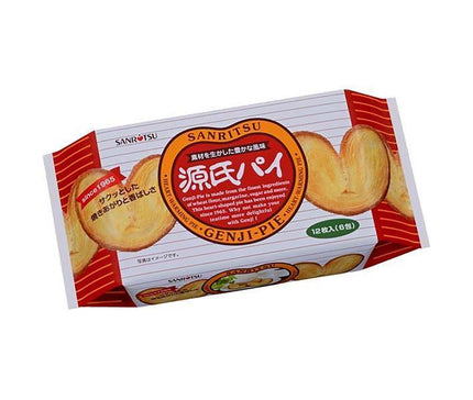 Sanritsu Seika Genji Pie 12 pieces x 12 bags [shipped in Japan]