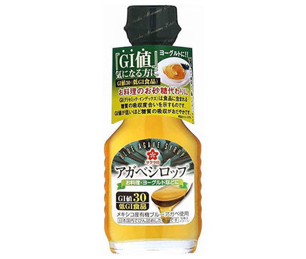 Kato Bibeeen Sakura Brand Agave Syrup 160g bottle x 12 pieces [Shipped in Japan]