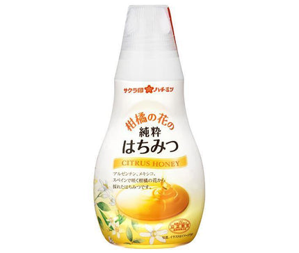 Kato Bibeeen Sakura Seal Citrus Flower Pure Honey 145g x 12 bottles [Shipped in Japan]