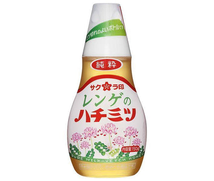 Kato Bibeeen Sakura Seal Pure Astragalus Honey 150g x 15 bottles [Shipped in Japan]