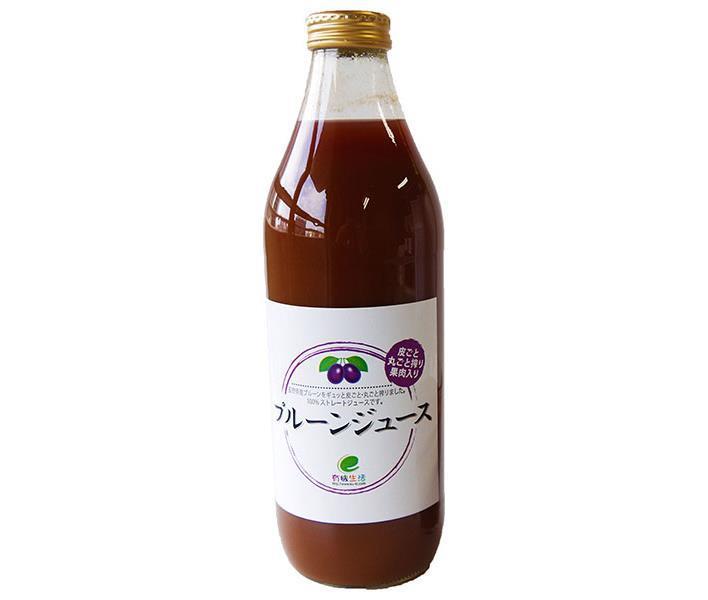 E Organic Life Jus de Pruneaux Bio Life Flacon 1000 ml x 6 flacons 