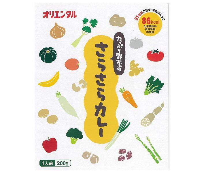 Oriental Smooth curry with plenty of vegetables 200g x 30 pieces [shipped in Japan]