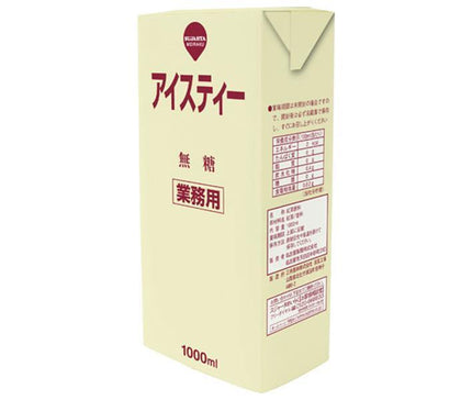 Sujata Commercial Iced Tea 1000ml paper pack x 6 bottles [shipped in Japan]