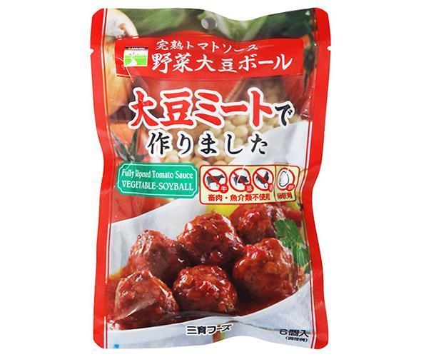 Saniku Foods Ripe Tomato Sauce Vegetable Soybean Balls 100g x 15 bags [Shipped in Japan]