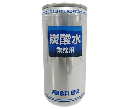 UCC carbonated water for commercial use 190ml cans x 30 pieces [shipped in Japan]