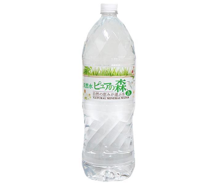 Natural Water Pure Forest 2L plastic bottles x 6 bottles [shipped in Japan]