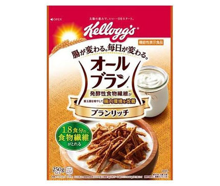 Kellogg's All Bran Bran Rich 250g x 6 pieces [shipped in Japan]