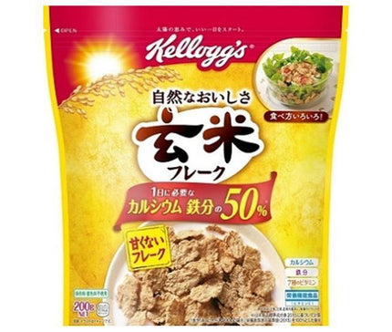 Kellogg Brown Rice Flakes 240g x 6 pieces [Shipped in Japan]