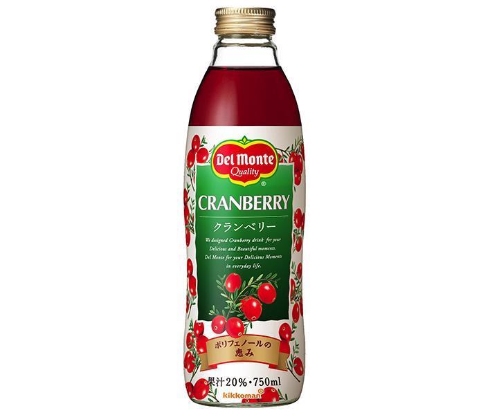 Del Monte Cranberry 750ml bottle x 6 bottles [shipped in Japan]