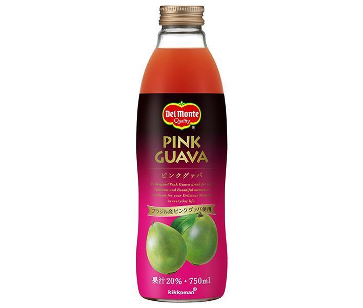 Del Monte Pink Guava 750ml bottle x 6 bottles [shipped in Japan]