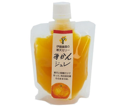 Ito Farm Pure Fruit Agar Mikan Jelly Drink Type 150g x 15 pieces [Shipped in Japan]