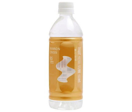 Takinogawa Jidosha Drinking Hot Spring Kannon Onsen 500ml plastic bottle x 24 bottles [shipped in Japan]