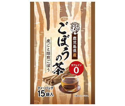 Ujimori Toku Burdock Tea from Kagoshima Prefecture (1.5g x 15P) x 20 bags [Shipped in Japan]