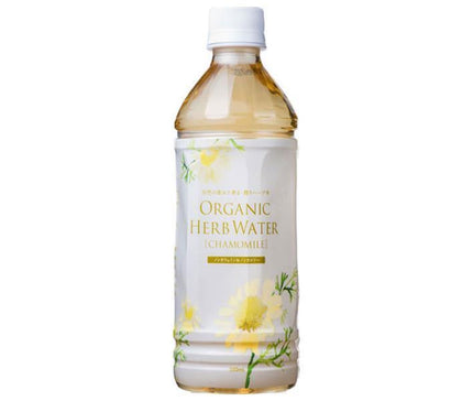 Nash Organic Herb Water Chamomile 500ml plastic bottle x 24 pieces [shipped in Japan]