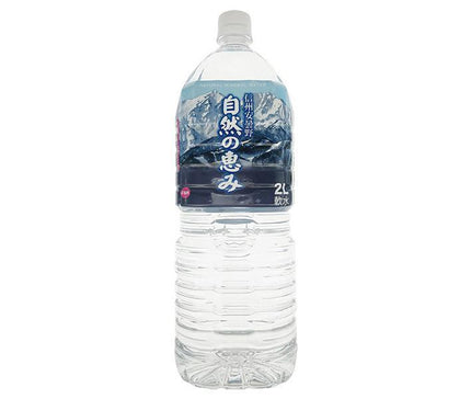 Haruna Water Shinshu Azumino Nature's Blessings 2L plastic bottles x 6 bottles [shipped in Japan]