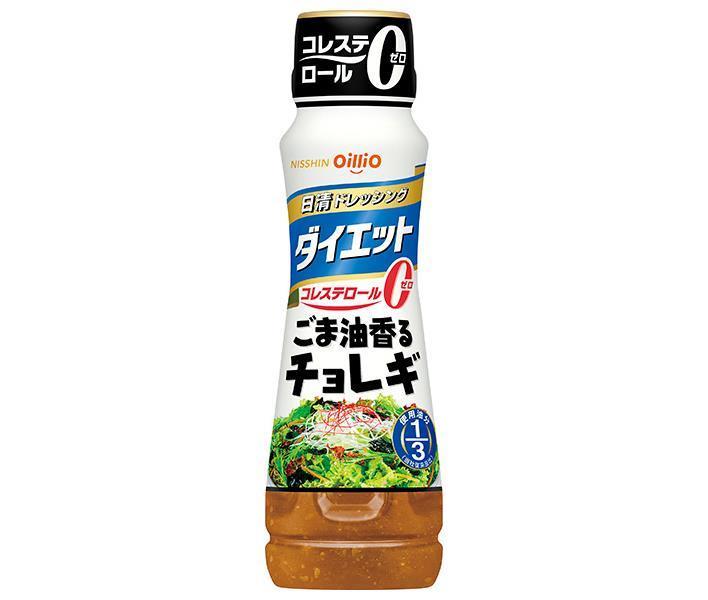 Nissin Oilio Nissin Dressing Diet Huile de sésame chorégi parfumée bouteille plastique 185ml x 12 pièces 