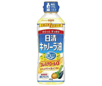 Nissin Oilio Nissin Huile de Canola 400g bouteilles PET x 10 pièces 