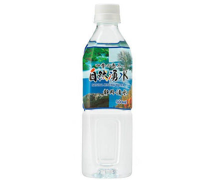 ミツウロコ 四季の恵み 自然湧水 静岡 清水 500mlペットボトル×24本入