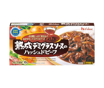 House Foods Aged Demi Sauce Hashed Beef 160g x 10 pieces [Shipped in Japan]