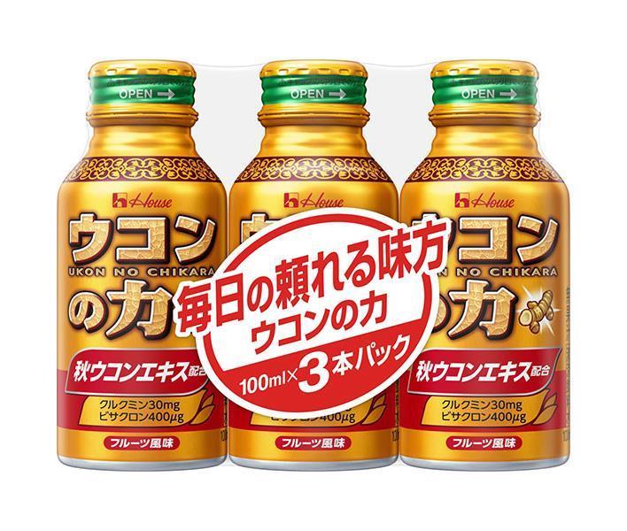 House Wellness Turmeric Power Turmeric Extract Drink 100ml Bottle Can x 30 (3P x 10) [Shipped in Japan]