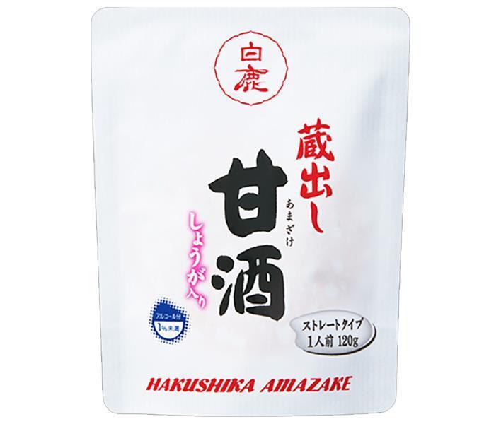 Tatsuma Honke Sake Brewery Shiruka Stored Amazake with Ginger 120g pouch x 15 bags [Shipped in Japan]