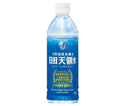 Hita Tenryosui Mineral Water 500ml PET bottles x 24 pieces [Shipped in Japan]