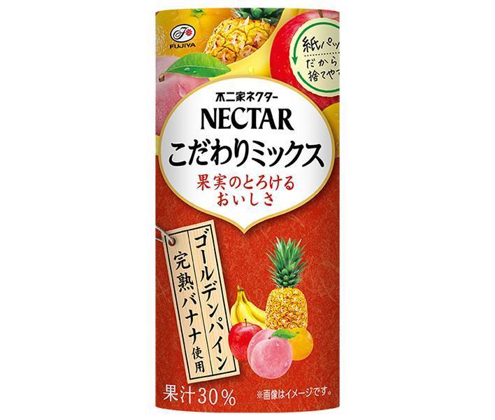 Fujiya Nectar Premium Mixed Fruit Juice Drink 195g Carton x 24 [Ships from Japan]