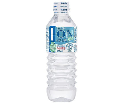 Bourbon Ionized Water 500ml PET bottles x 24 pieces [Shipped in Japan]