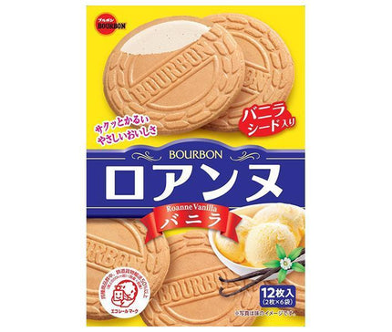 Bourbon Roanne Vanilla 12 pieces x 6 pieces [shipped in Japan]