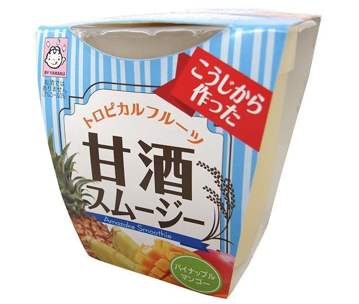Yamaku Foods Amazake Smoothie Tropical Fruit 180g x 12 [Ships from Japan]