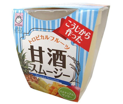 Yamaku Foods Amazake Smoothie Tropical Fruit 180g x 12 [Ships from Japan]