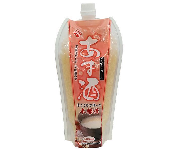 YAMAKU Foods Amazake Pillar Pack 500ml x 10 Bags [Ships from Japan]