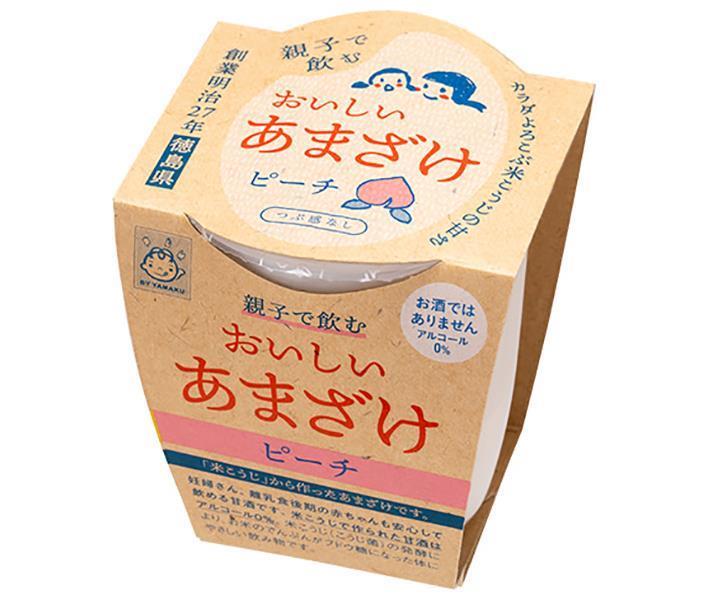 Yamaku Foods Delicious Amazake for Parents and Children (Peach) 180g x 12 [Ships from Japan]