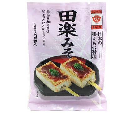 Masuya Miso Dengaku Miso 120g (40g x 3 bags) x 12 bags [Shipped in Japan]
