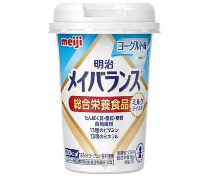 Meiji Meiji Mei Balance Mini Cup Yogurt Flavor 125ml Cup x 24 pieces [Shipped in Japan]