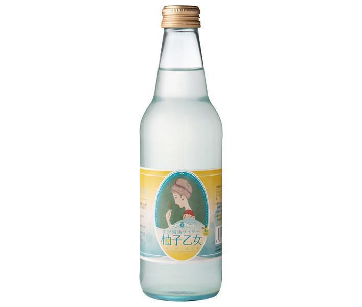 Ante Kanazawa Yuwaku Cider Yuzu Otome 340ml bottle x 24 bottles [Shipped in Japan]