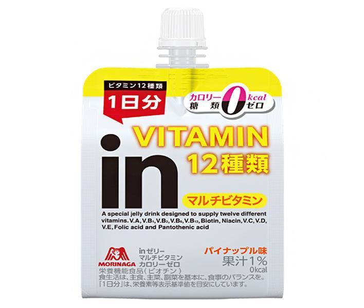 Morinaga & Co. in jelly multivitamin zero calorie 180g pouch x 36 pieces [shipped in Japan]