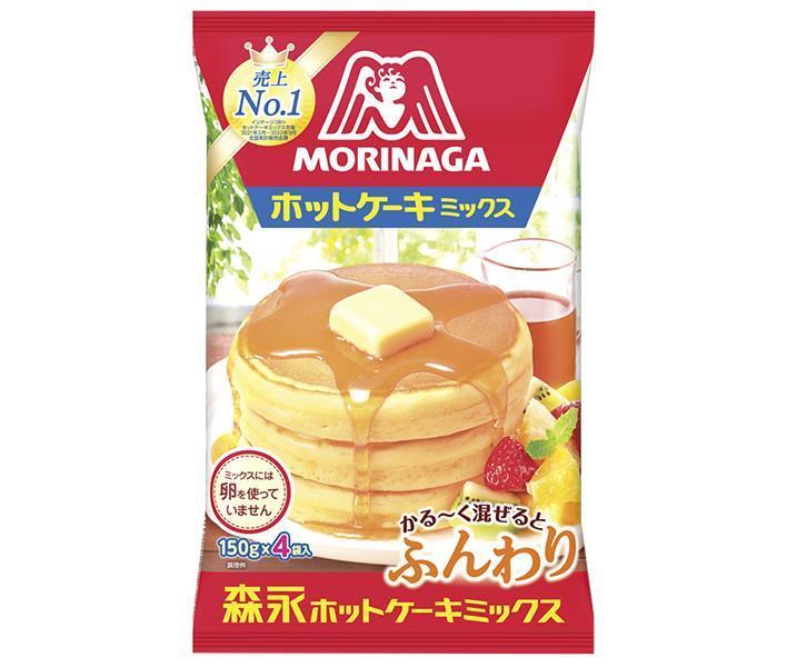 Morinaga & Co. Pancake Mix 600g (150g x 4 bags) x 14 bags [Shipped in Japan]